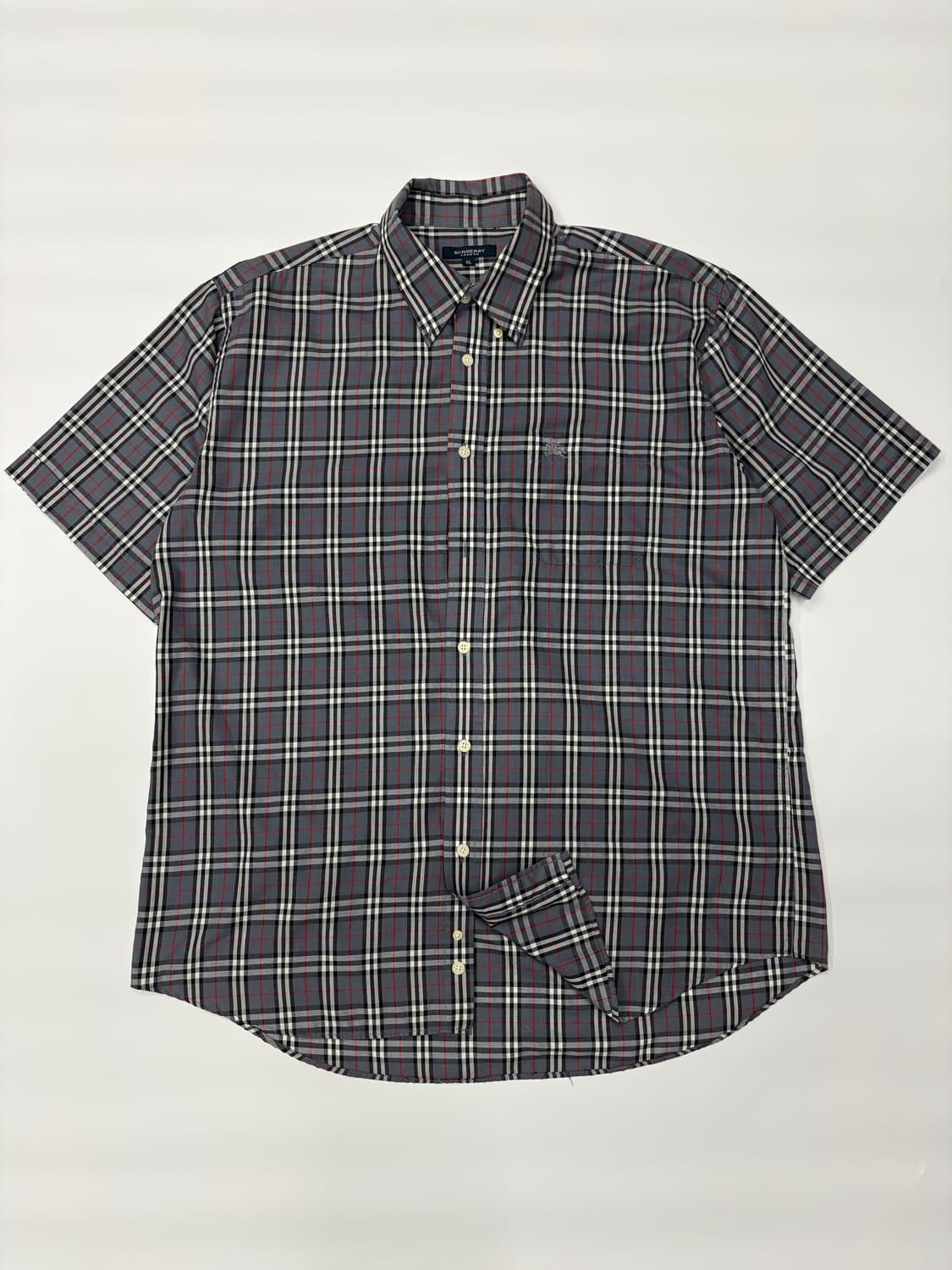BURBERRY 버버리 아카이브 노바체크 반팔 셔츠 상품이미지1