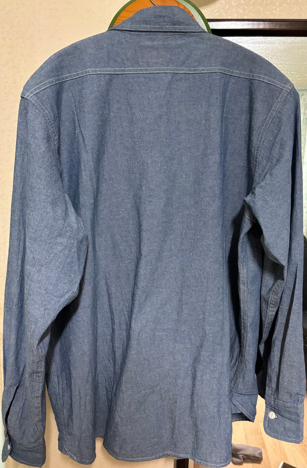 브론슨 샴브레이 셔츠 M 사이즈 상품이미지2