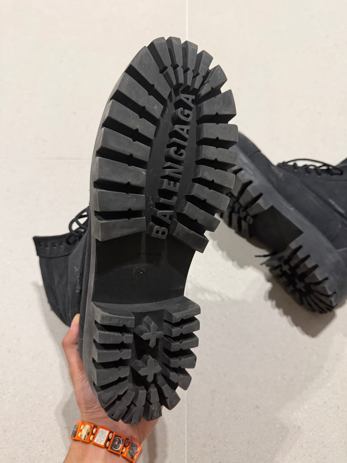 발렌시아가 스트라이크 부츠 43 상품이미지5