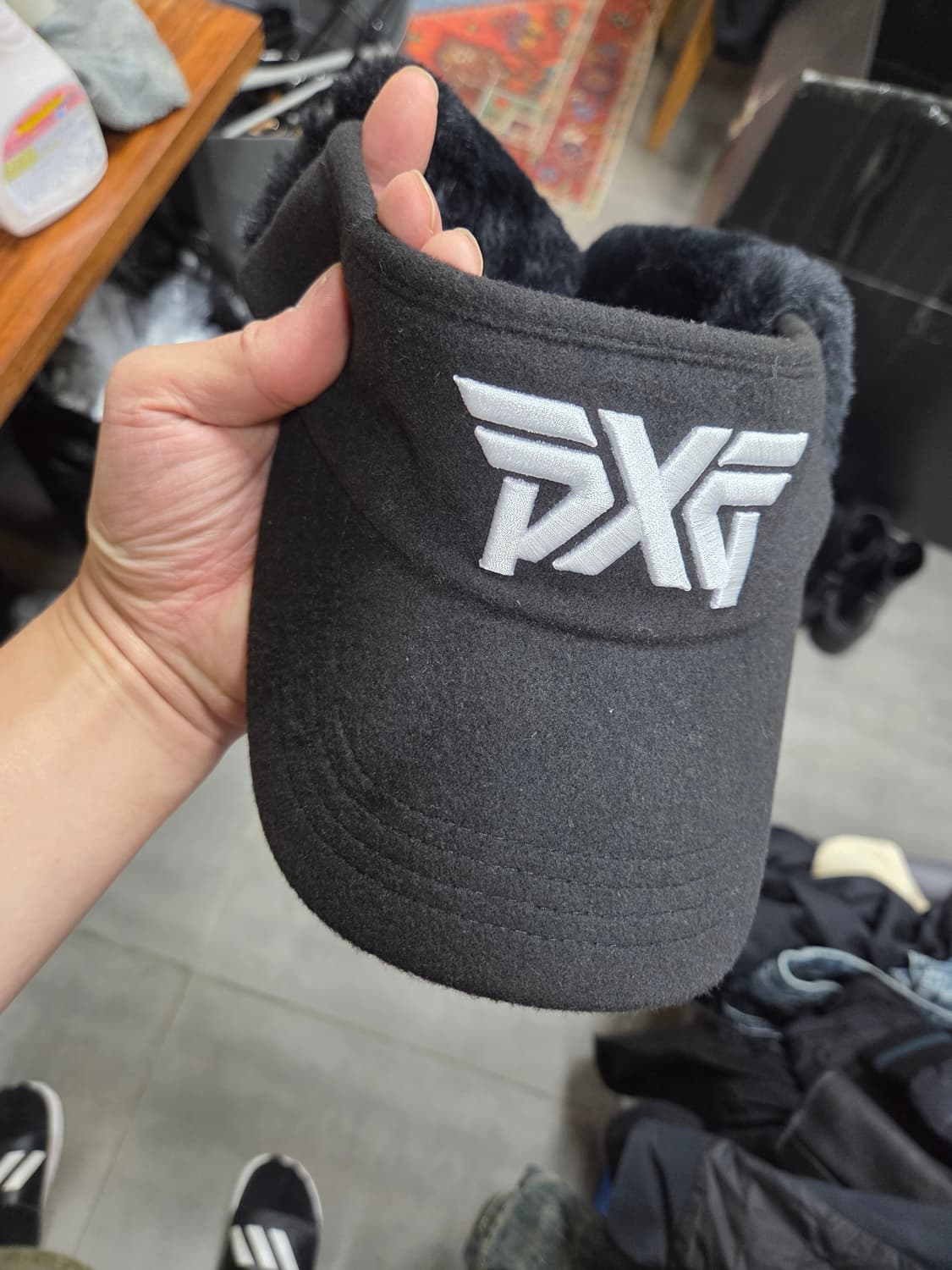 Pxg 겨울 썬바이저 퍼 귀달이 썬캡 56~58 상품이미지6