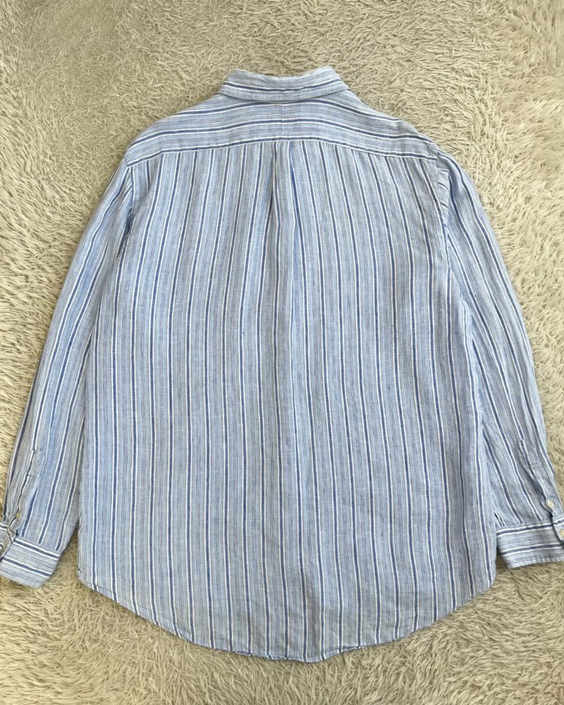 폴로 랄프 로렌 린넨 스트라이프 셔츠/#3197 상품이미지4