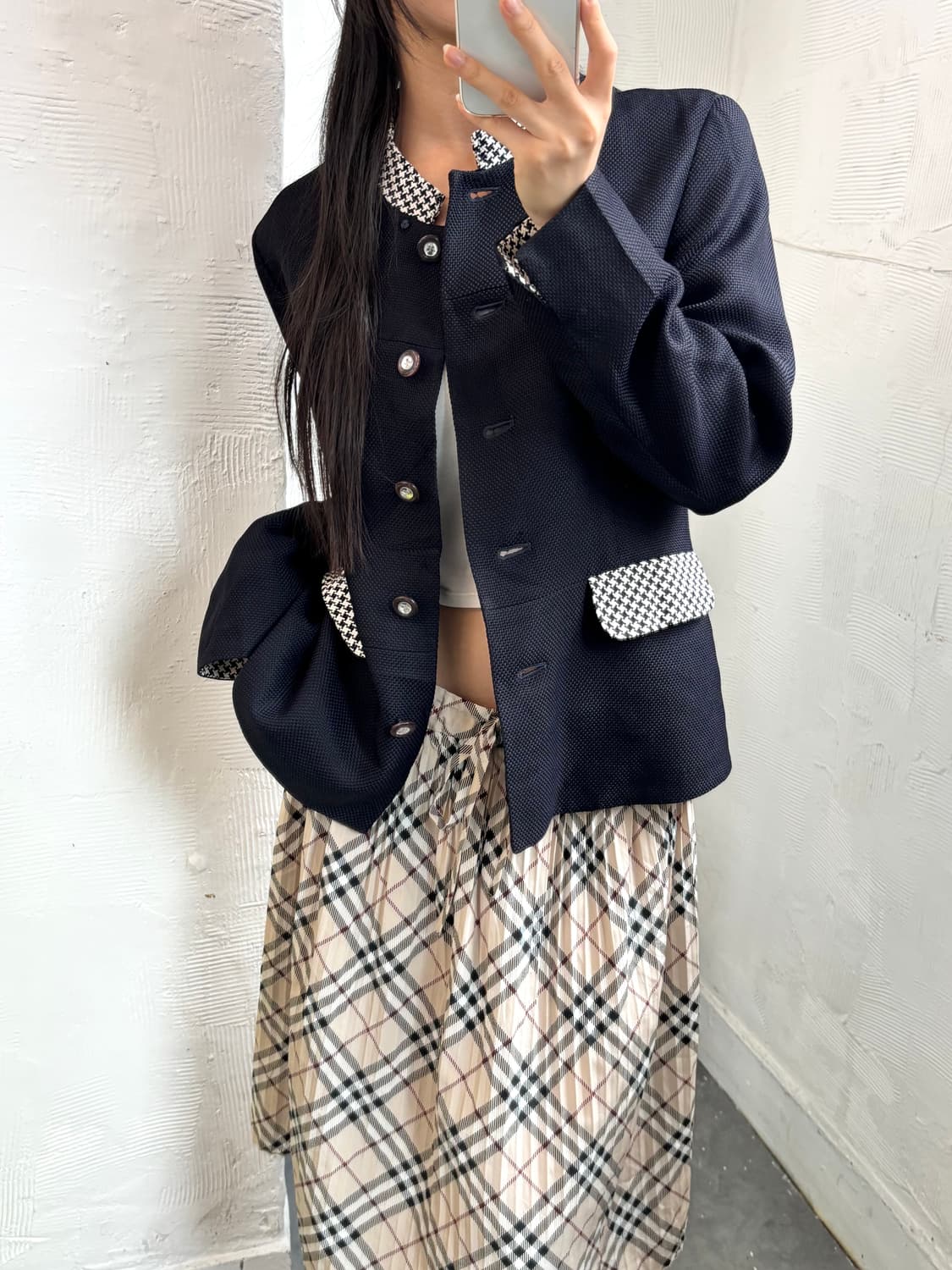 Courreges 꾸레쥬 딥네이비 자켓  상품이미지2