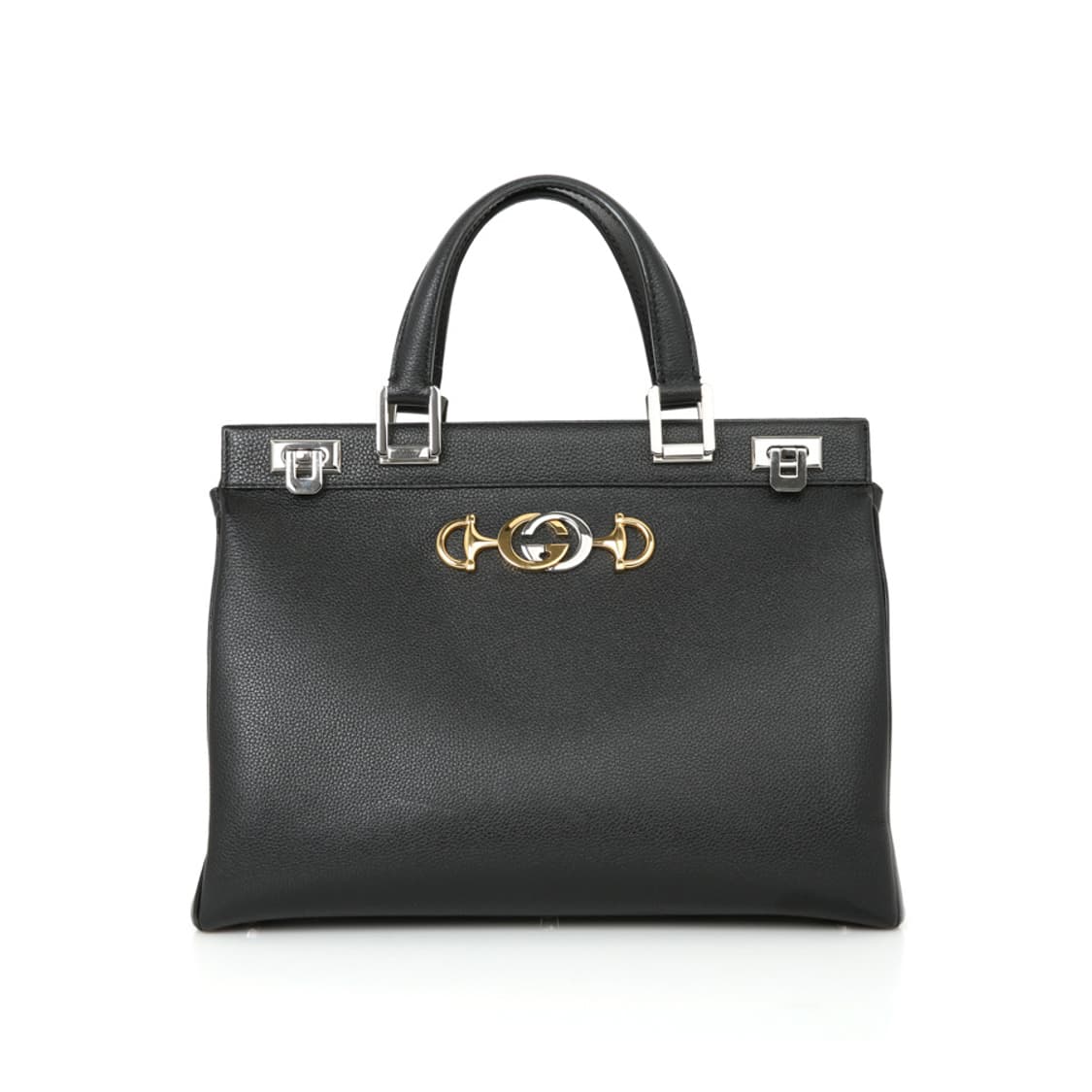 구찌 주미 블랙 탑 핸들백 미듐 숄더백 564714 주미백 상품이미지2