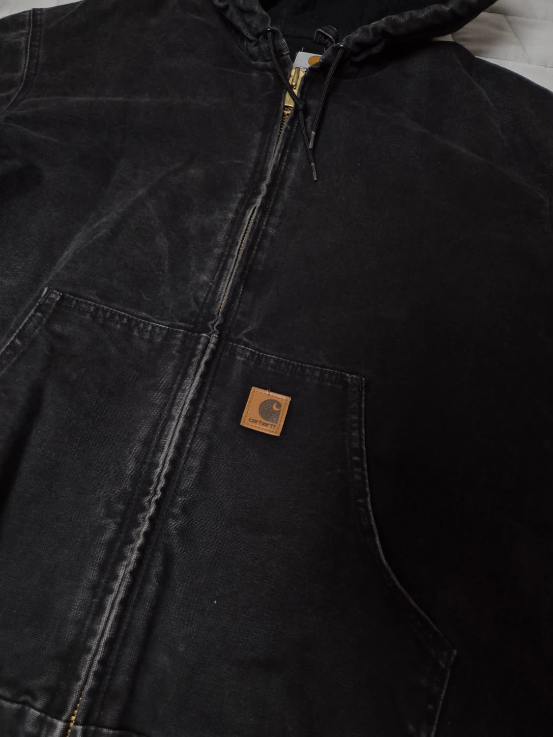 [XL] 칼하트 J130 덕 액티브 자켓 블랙 BLK 상품이미지3