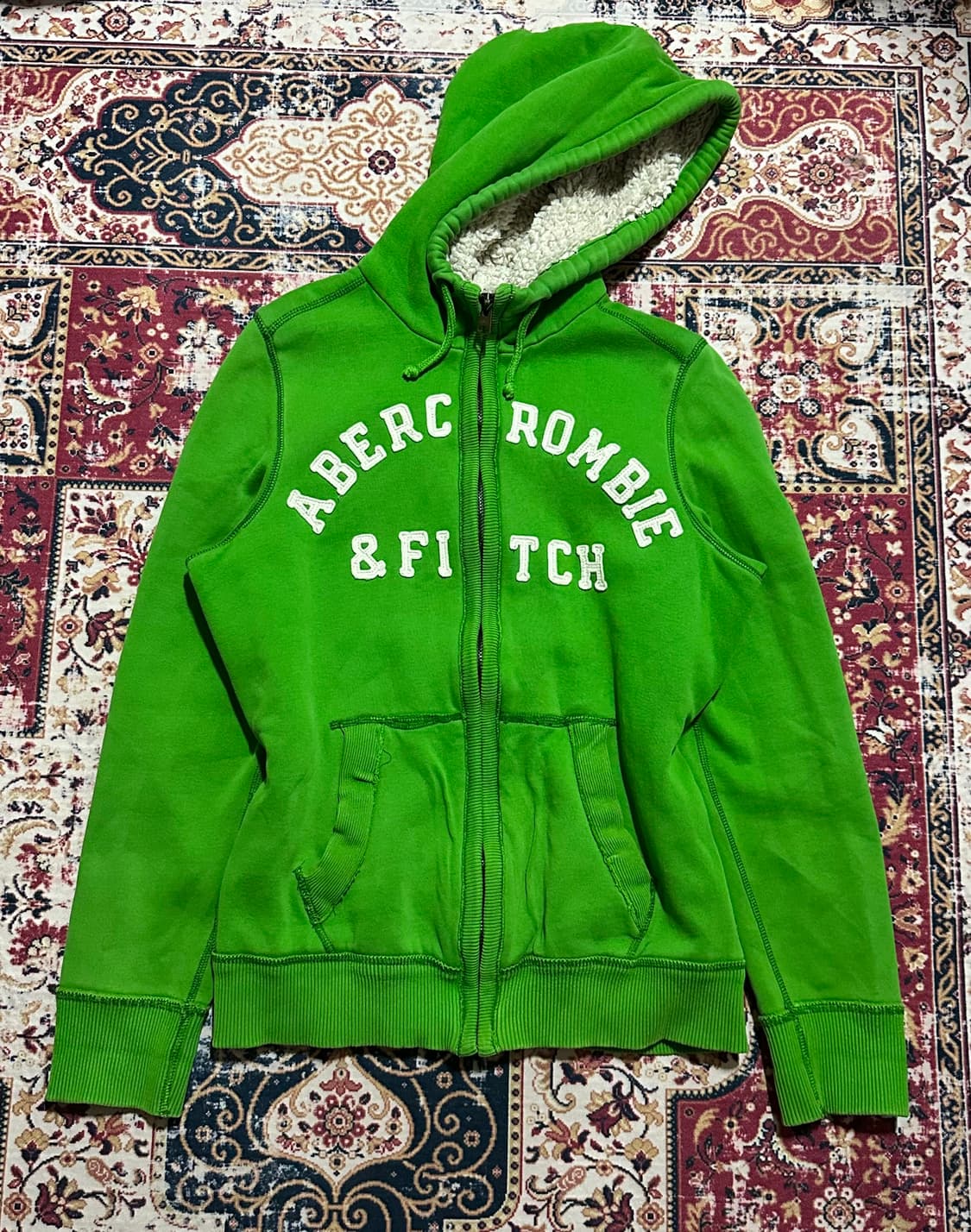 아베크롬비 양털 후드집업  상품이미지1