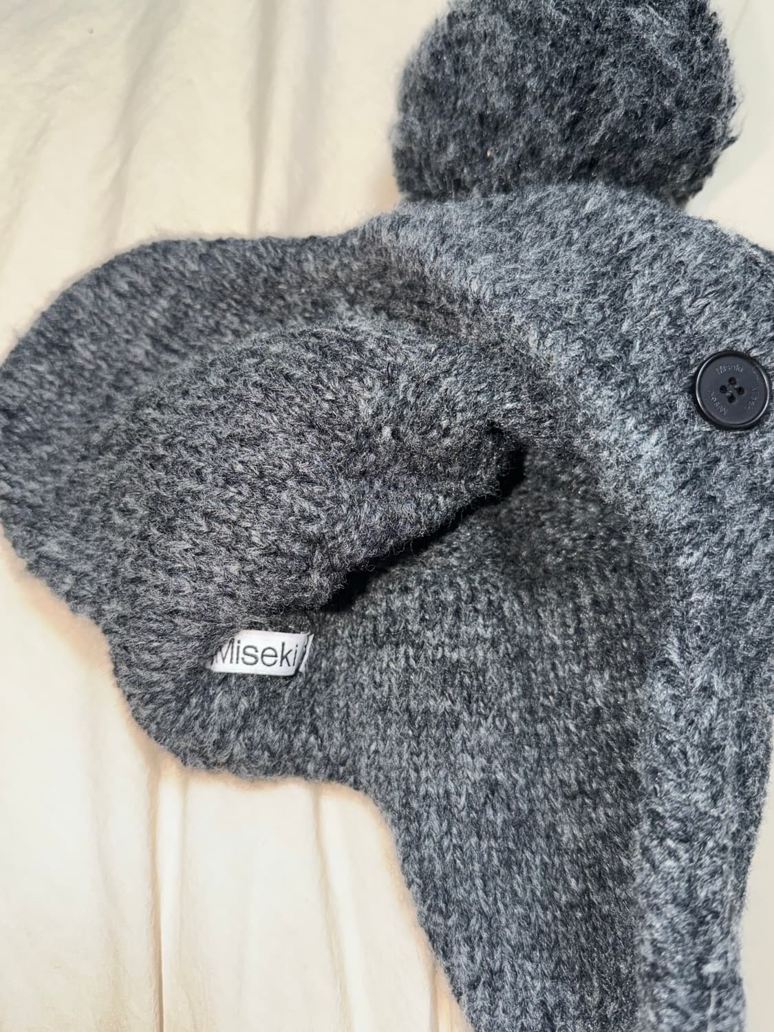 미세키서울 Trooper hat BLACK 비니 상품이미지3