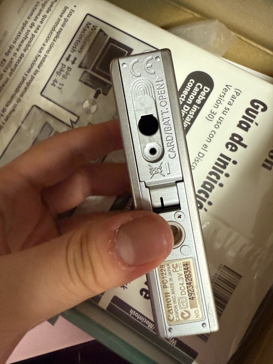 캐논 익서스 70 파워샷 빈티지 디지털 카메라 풀박 작동확인 디카 상품이미지2