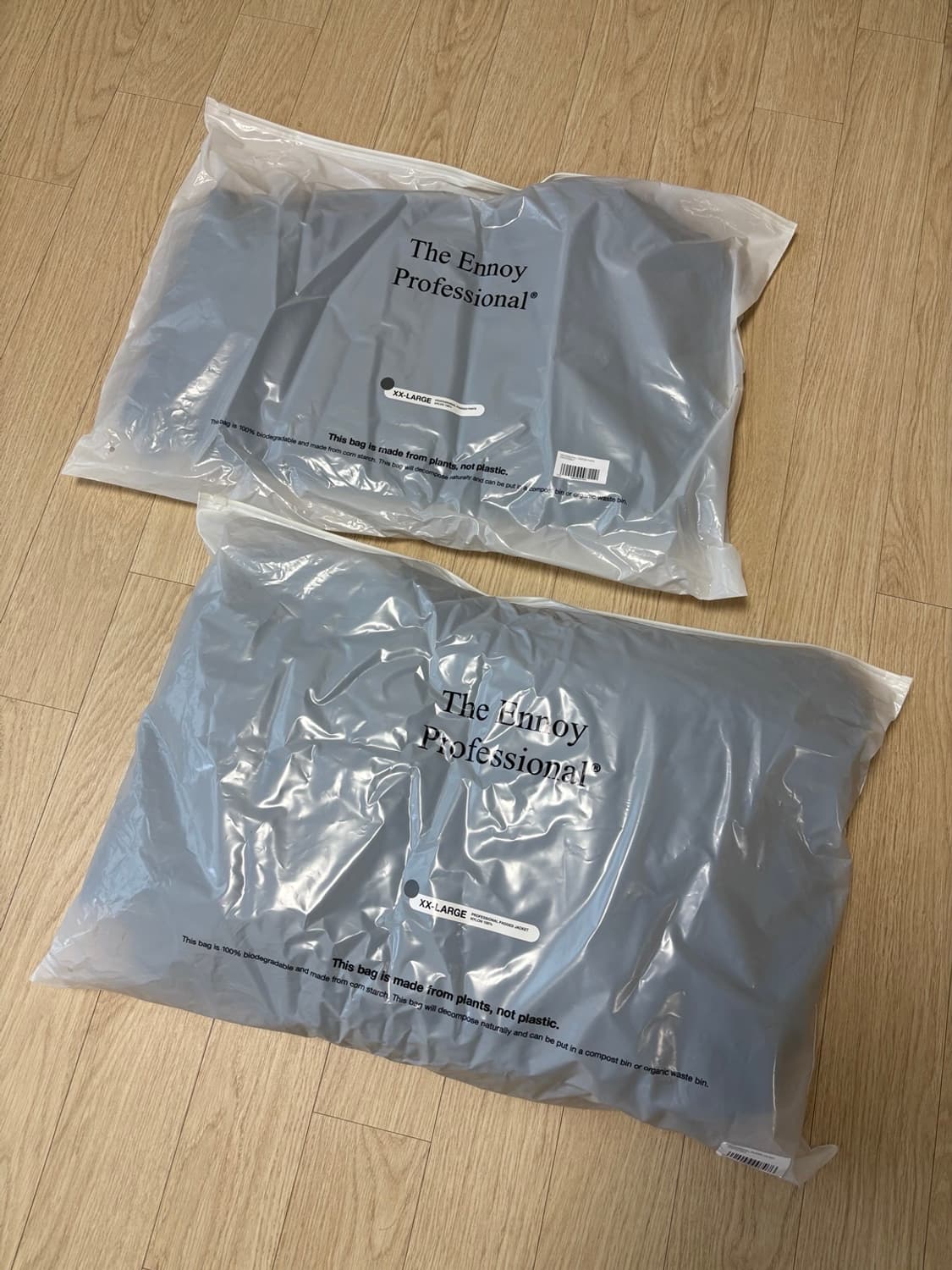 엔노이 ENNOY 24aw 패디드 셋업 그레이 XXL 상품이미지4