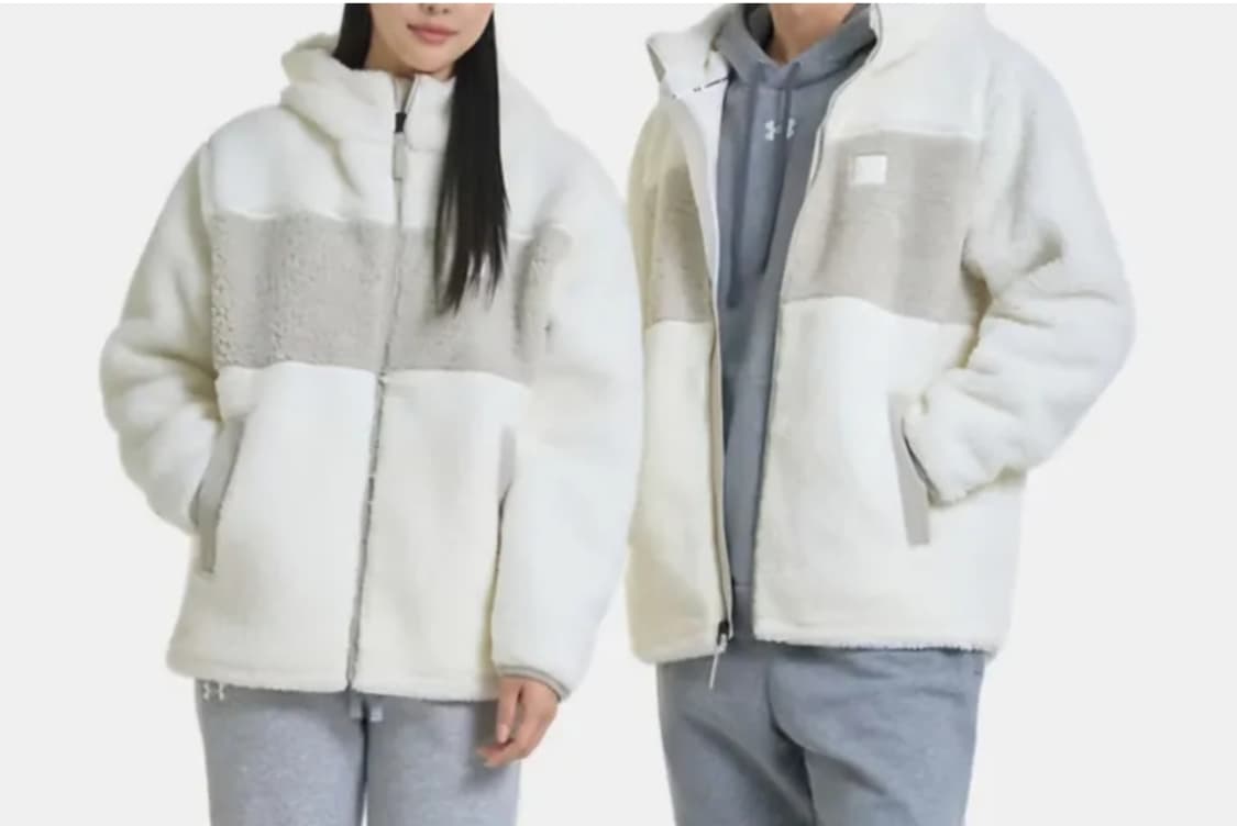 거의새것)언더아머 쉐르파 후리스자켓 뽀글이자켓 상품이미지2