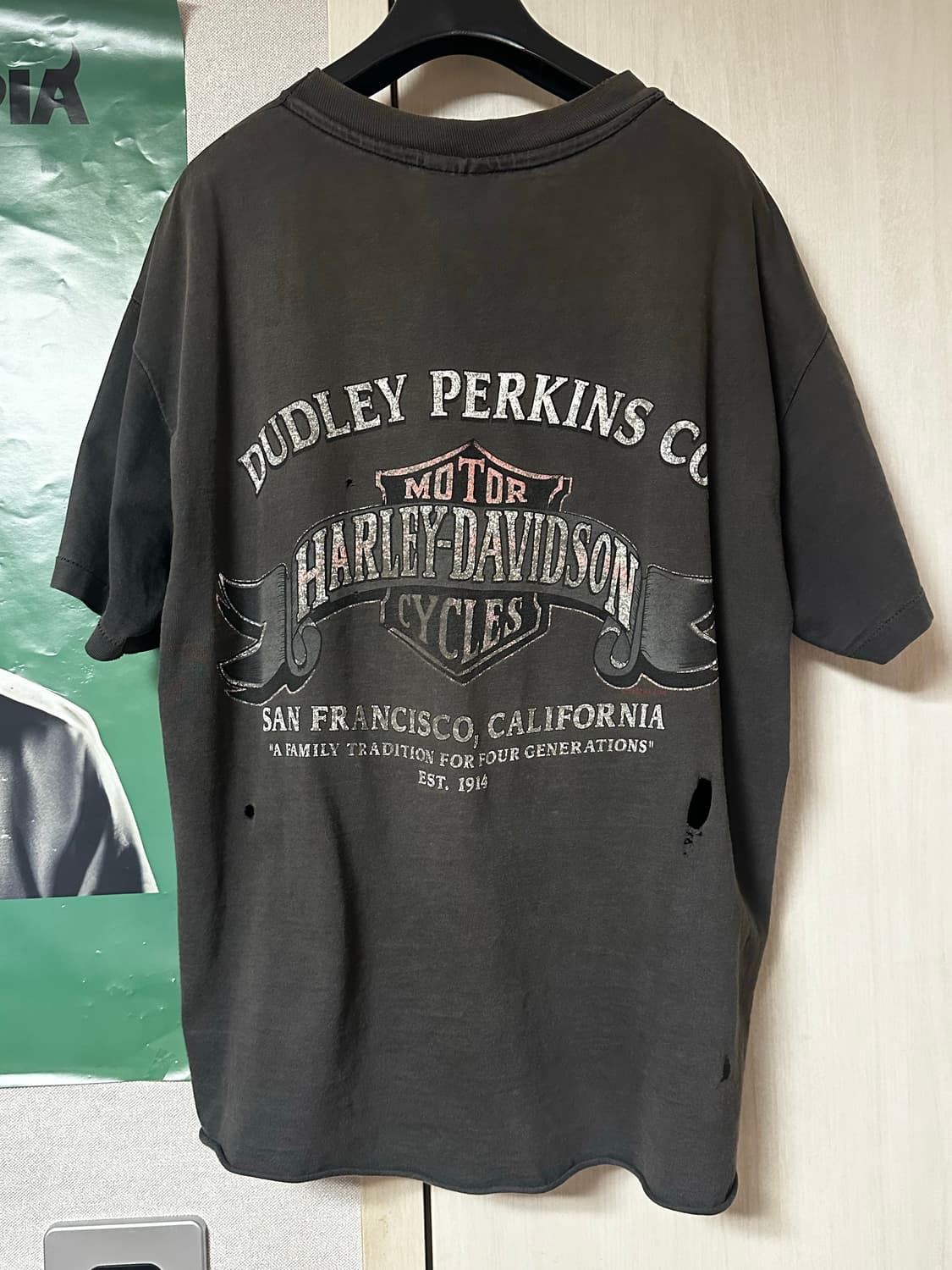 90s 빈티지 할리데이비슨 티셔츠 상품이미지3