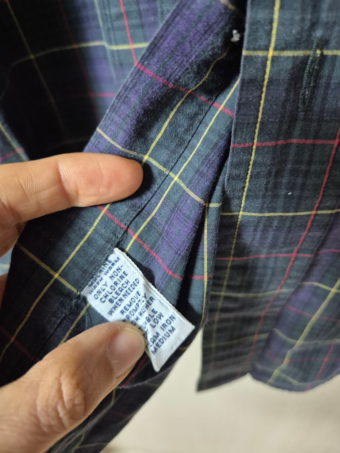 (정품) 폴로 랄프로렌 체크 셔츠 남방  M 상품이미지5