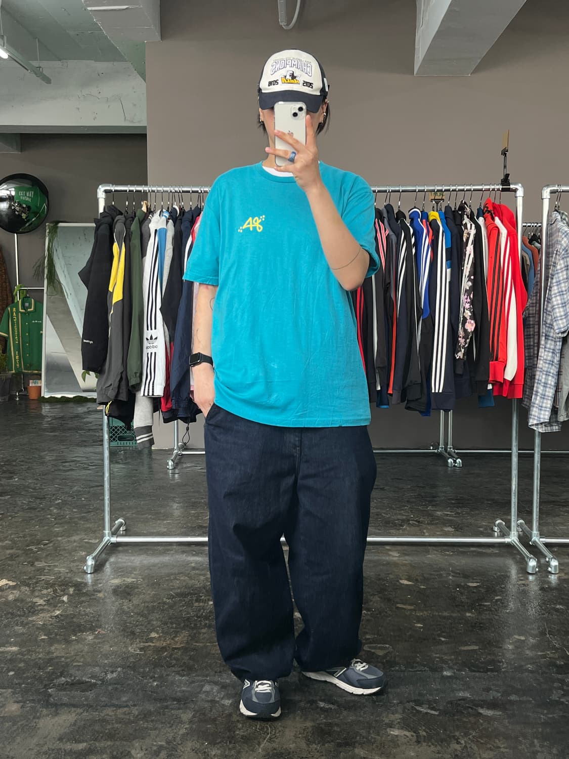 빈티지 프린팅 반팔 티셔츠 상품이미지3