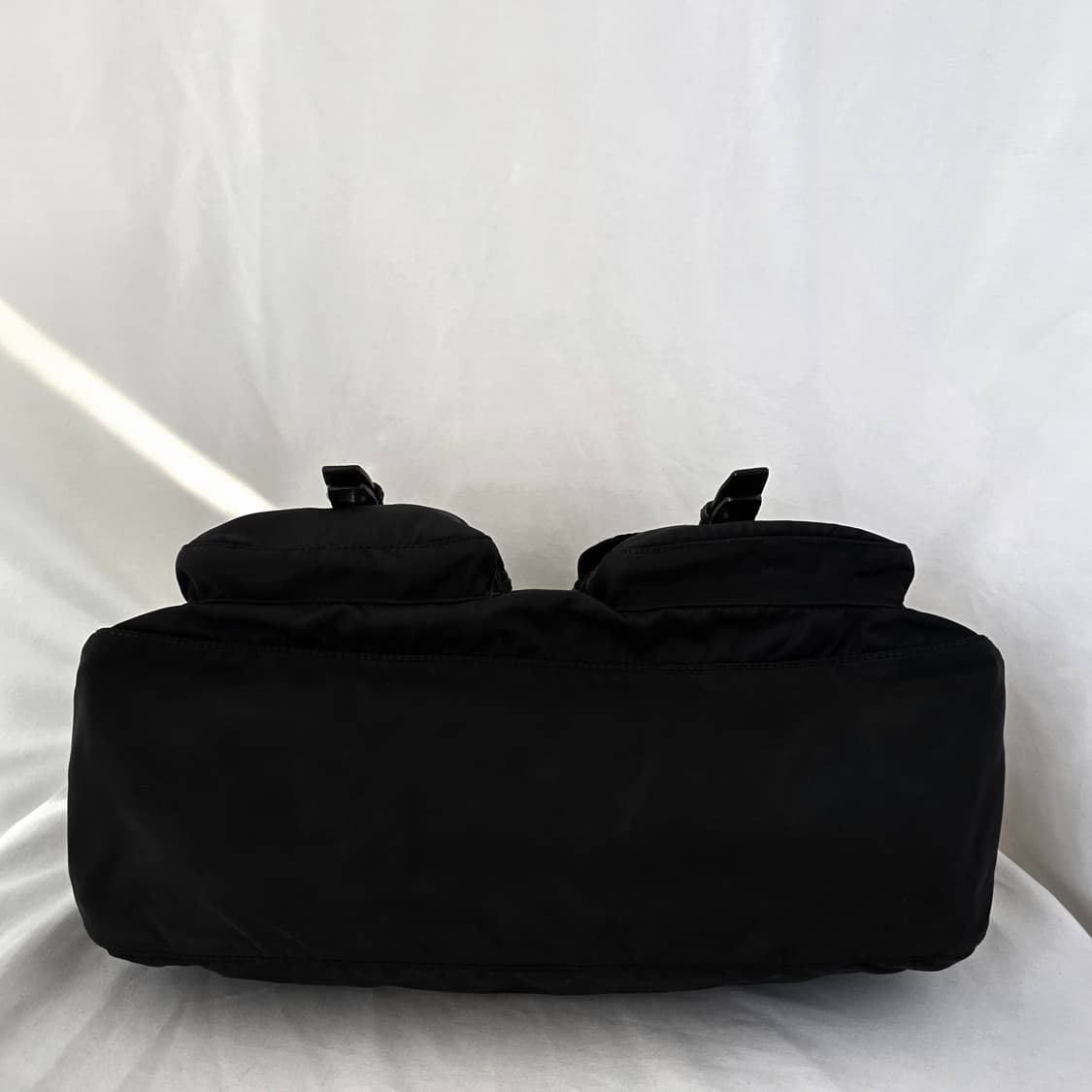 [정품 PRADA] 프라다 투포켓 지퍼 나일론 메신저백 크로스백 라지 상품이미지8