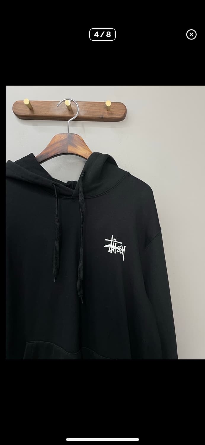 스투시 베이직로고 후드티 A2787 상품이미지4