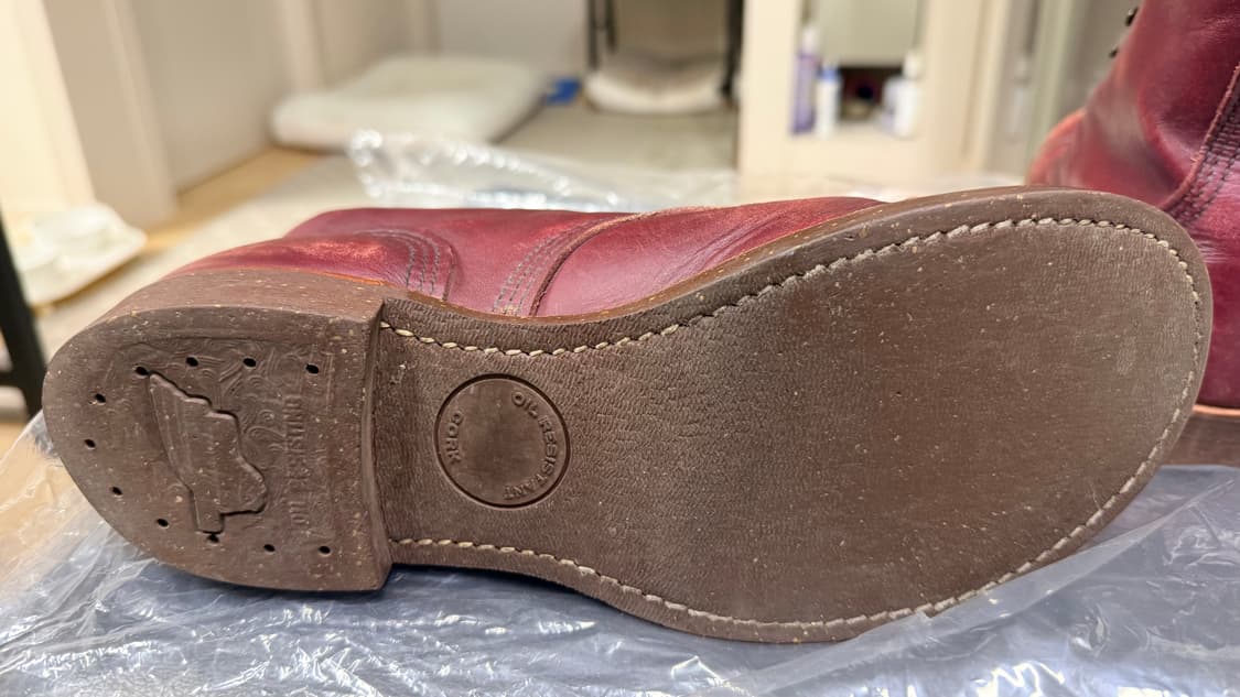 레드윙 8012 아이언레인저 버건디 (Size 7D / 250) 상품이미지6