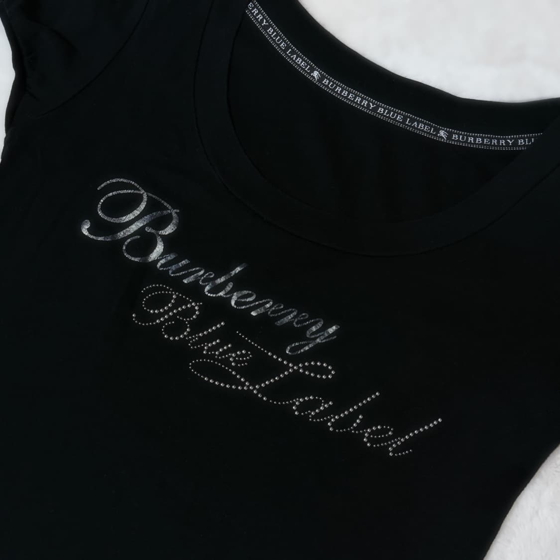 Burberry 블루라벨 오네갸루 스터드 퍼프 딱붙티 ≽^•⩊•^≼ 상품이미지1