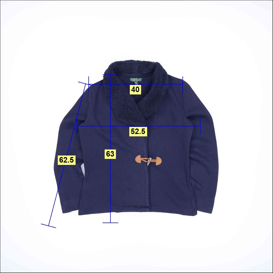 M 로렌 랄프로렌 숄카라 플리스 토글 가디건 4205 상품이미지10