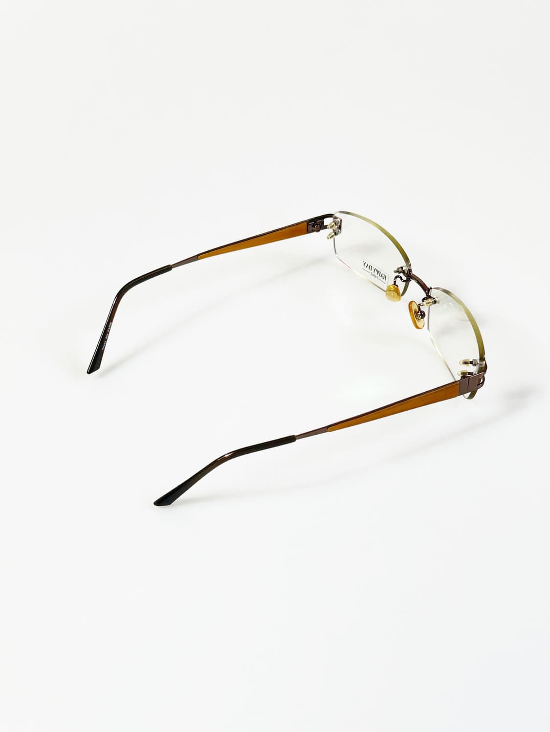 HAPPY DAY PARIS 무테 스퀘어 메탈 빈티지 안경 상품이미지4