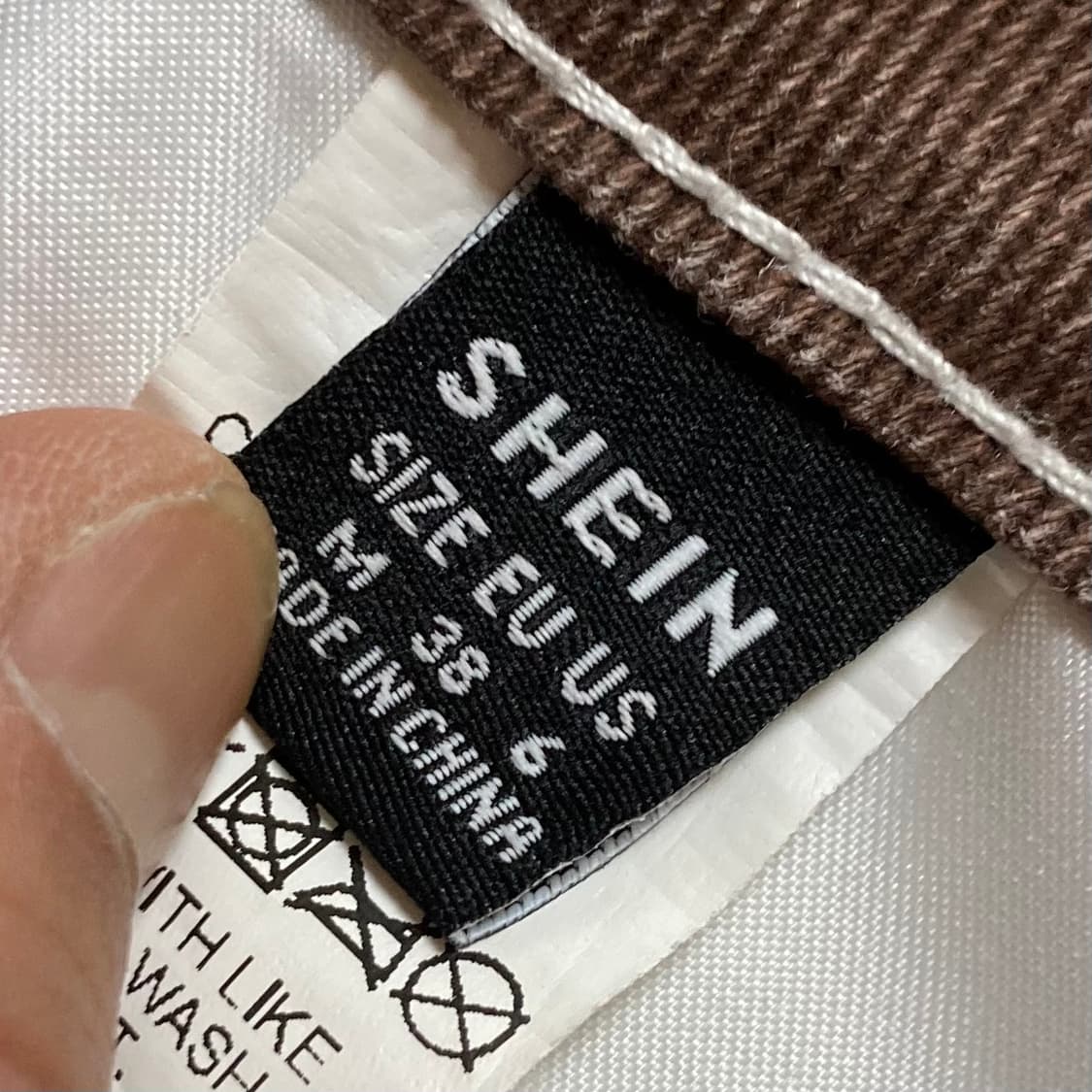 쉬인 카모플라주 코튼팬츠 SIZE M  상품이미지5