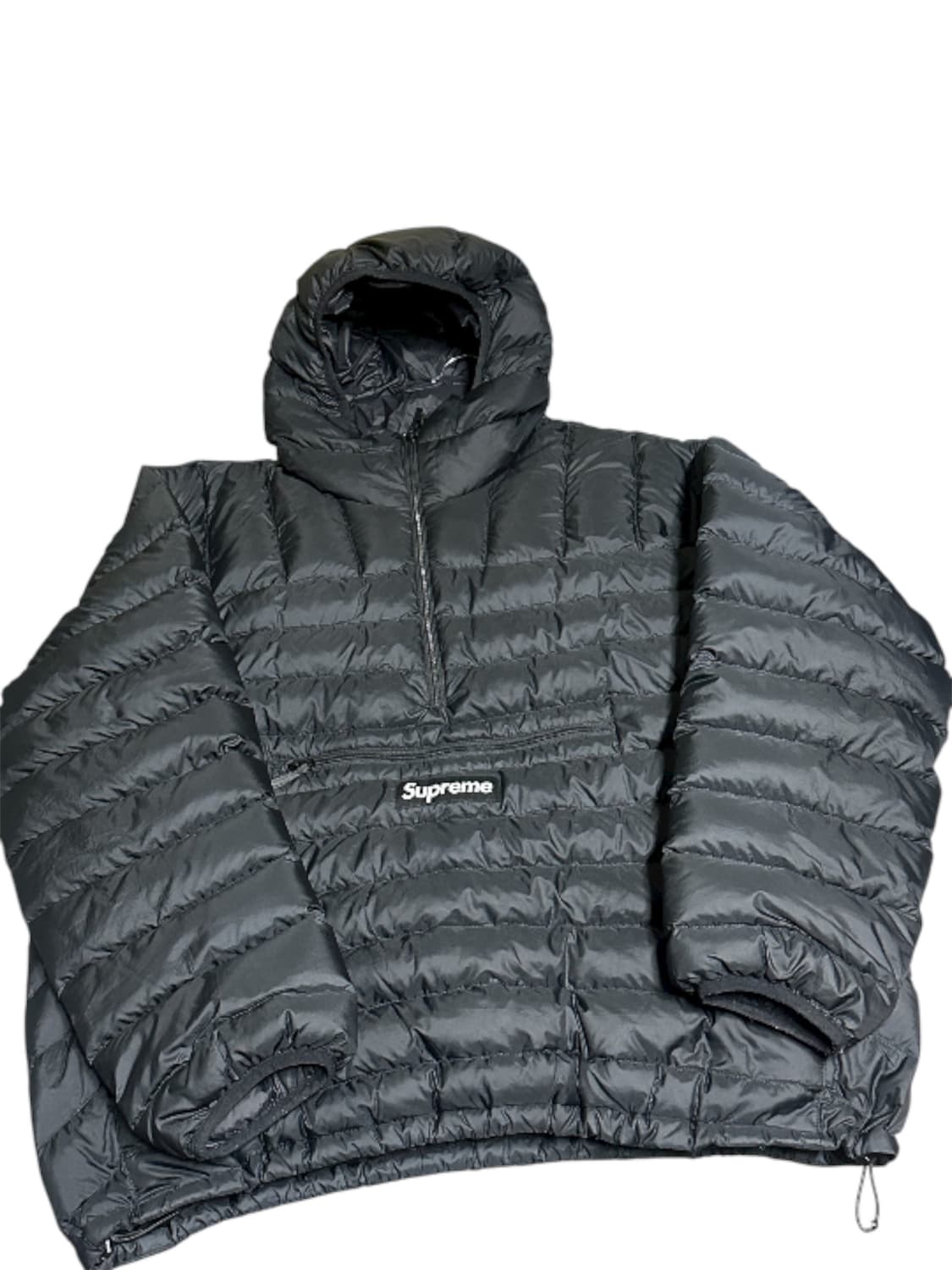(L) 슈프림 마이크로 다운 하프 집 후드 풀오버 상품이미지3