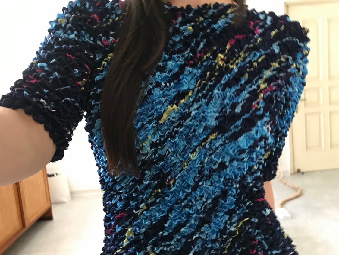 vintage pattern pop corn top 상품이미지5