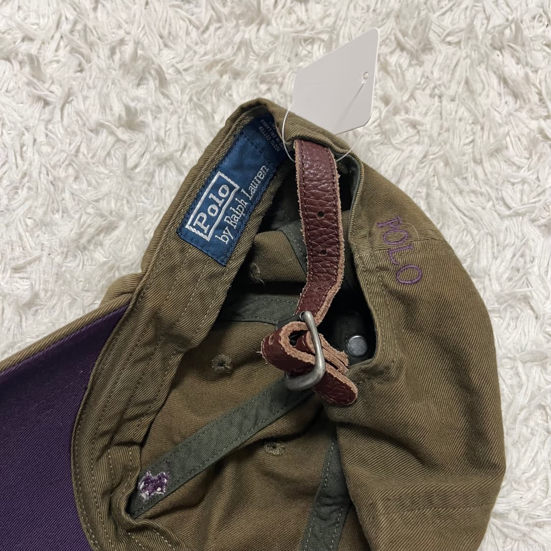 Polo brown ball cap 상품이미지3