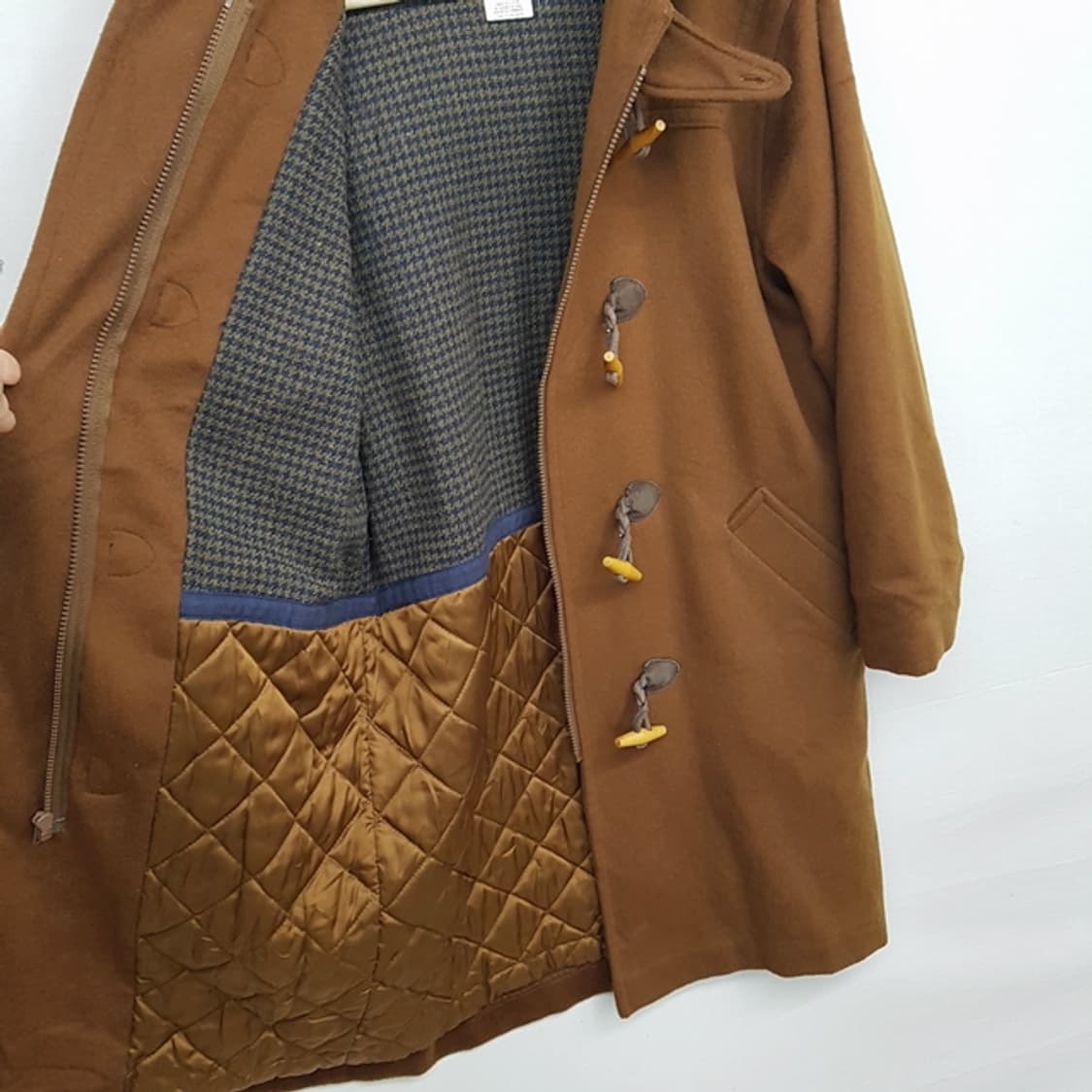 L.L. Bean 엘엘빈 울 더플코트 카멜 상품이미지4