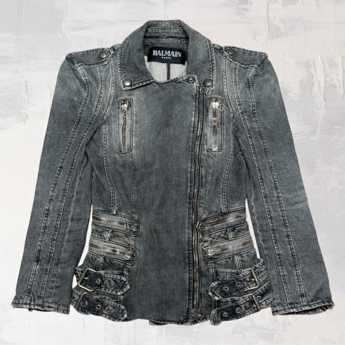 발망 데카르넹 2010SS 패디드 라이더자켓 34 상품이미지1