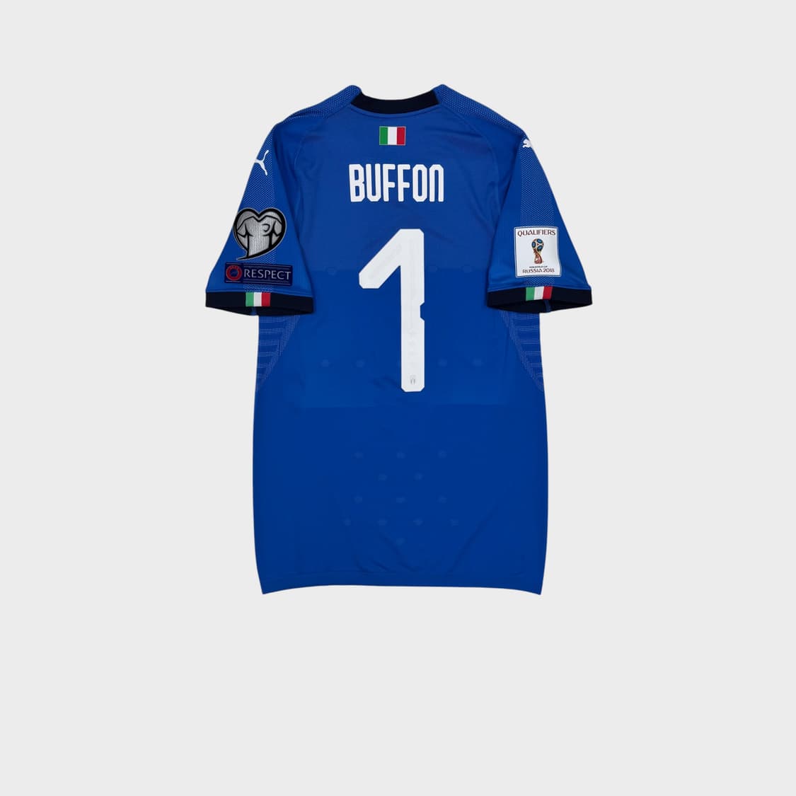 18-19 이탈리아 홈 선수지급용 No.1 지안루이지 부폰 상품이미지2