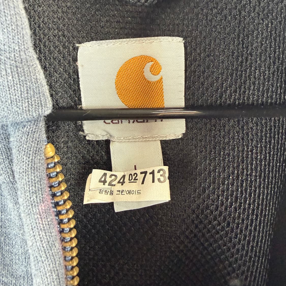 L) 칼하트 레인디펜더 후드집업 네이비 상품이미지3