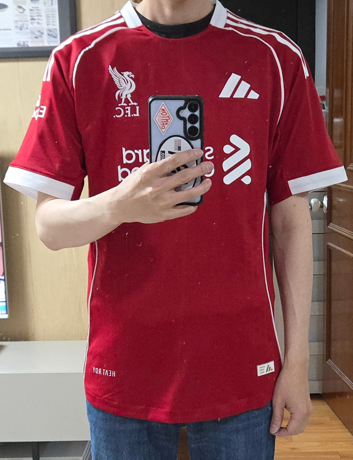 (착샷) 아디다스 리버풀 유니폼 져지  상품이미지9