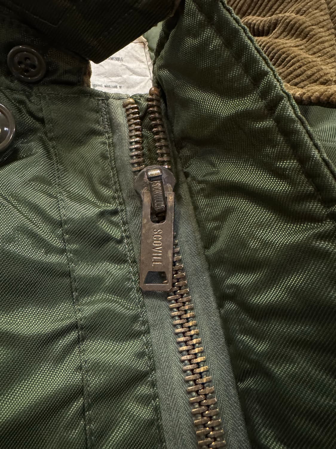 80s U.S NAVY 덱 자켓 알파인더스트리 상품이미지5