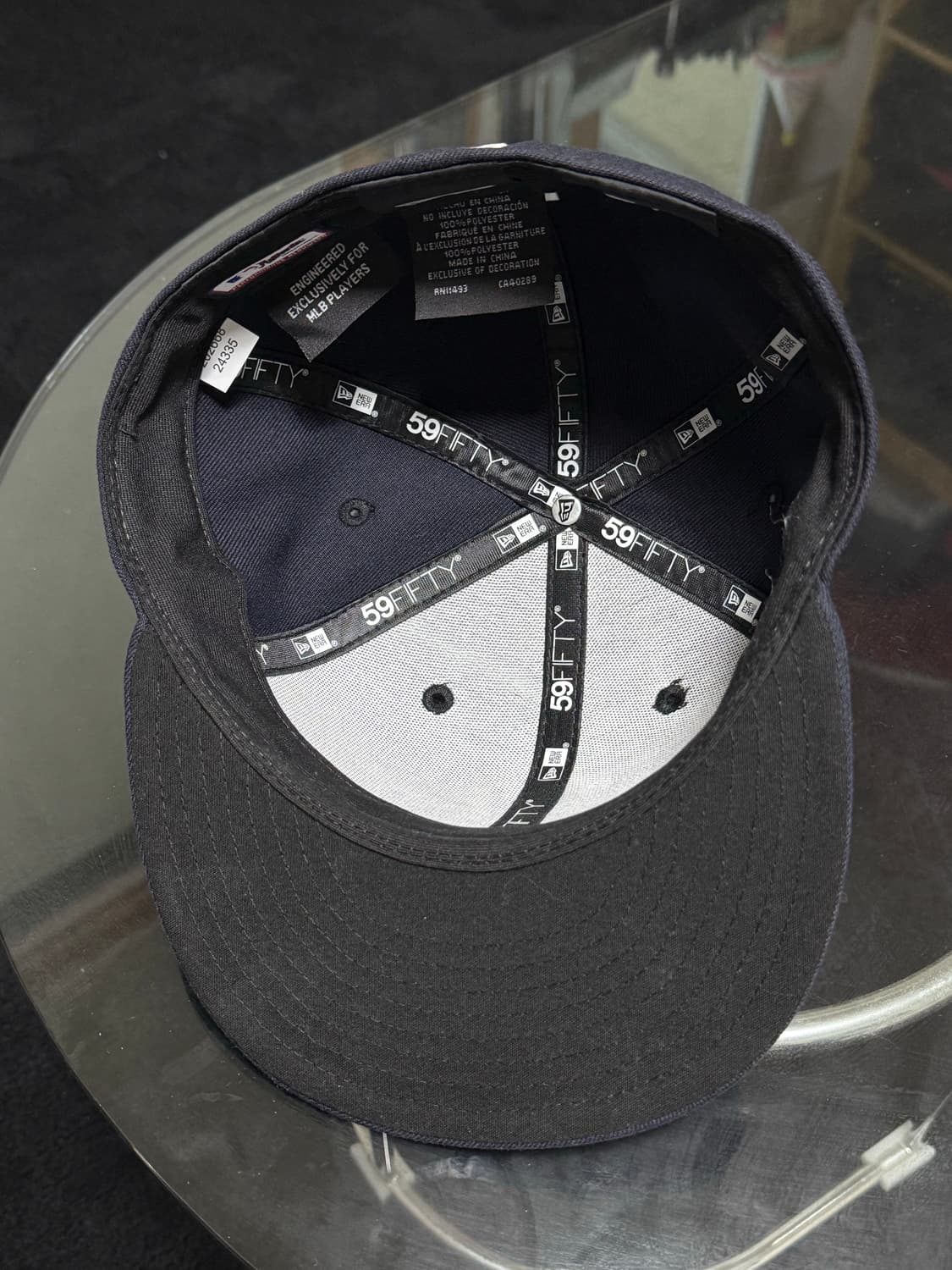 뉴에라 MLB 뉴욕 양키스 57.7cm 네이비 캡 새상품 상품이미지4