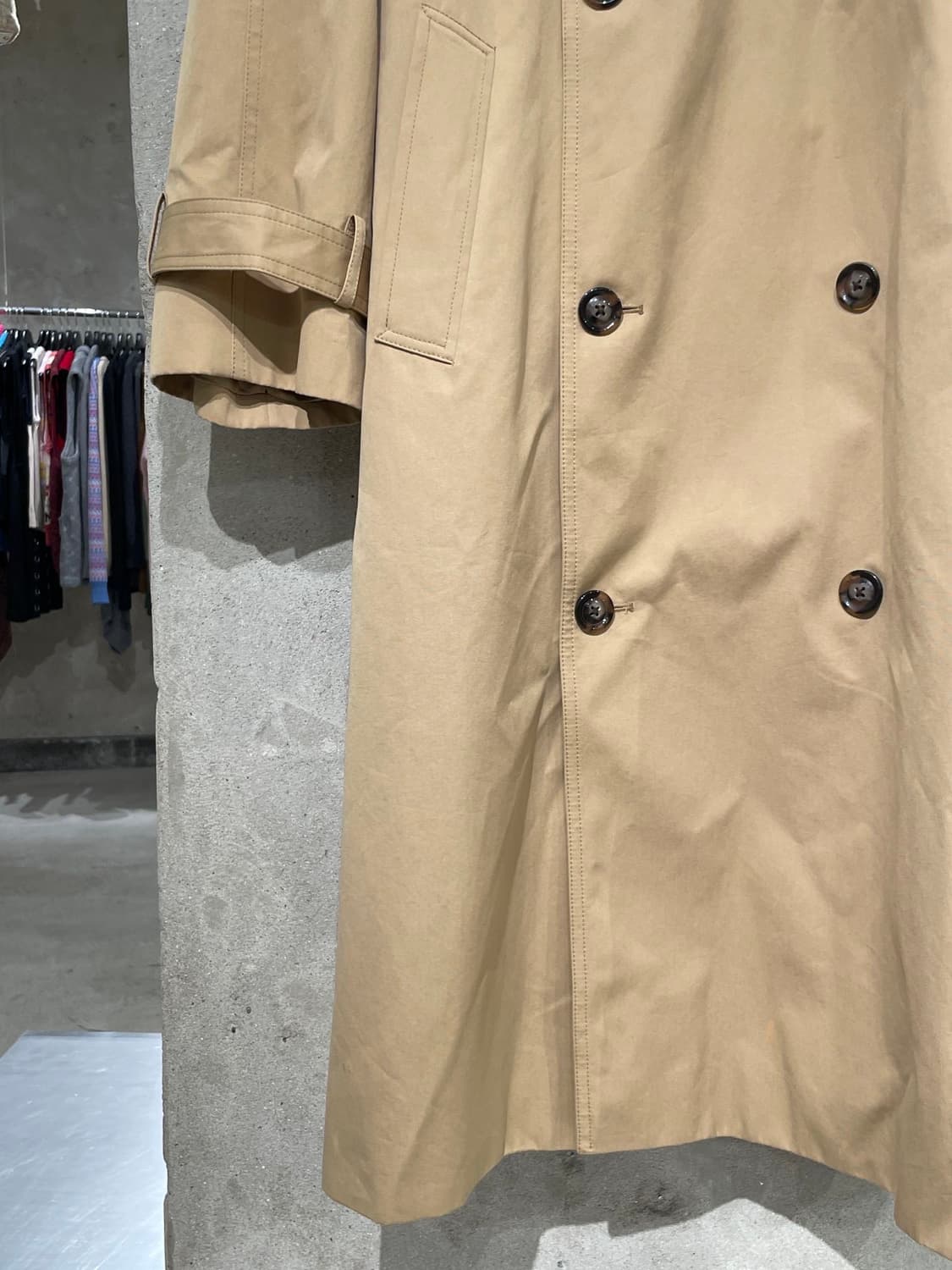 간트 베이지 벨티드 트렌치 코트  상품이미지4