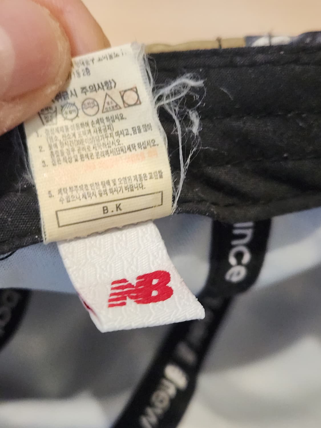 뉴발란스 패턴 캡모자 FREE / 스트릿 감성 필수템 🧢 상품이미지8