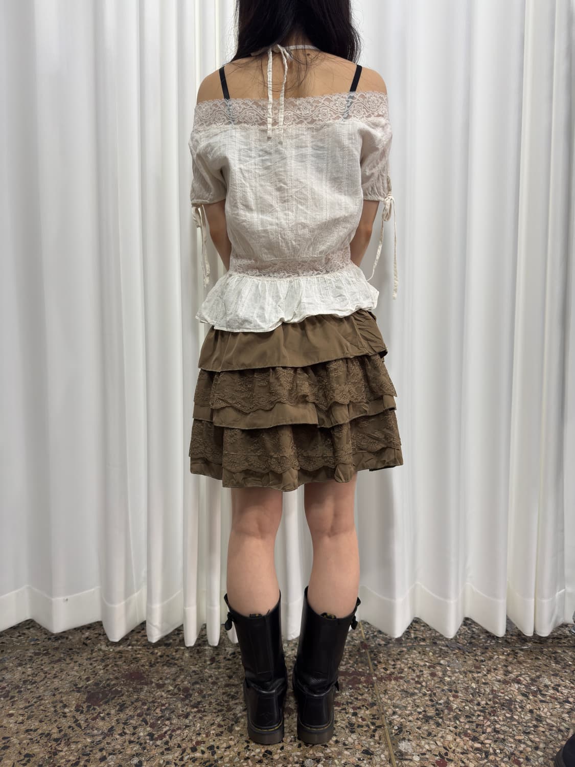 layered skirt 상품이미지5