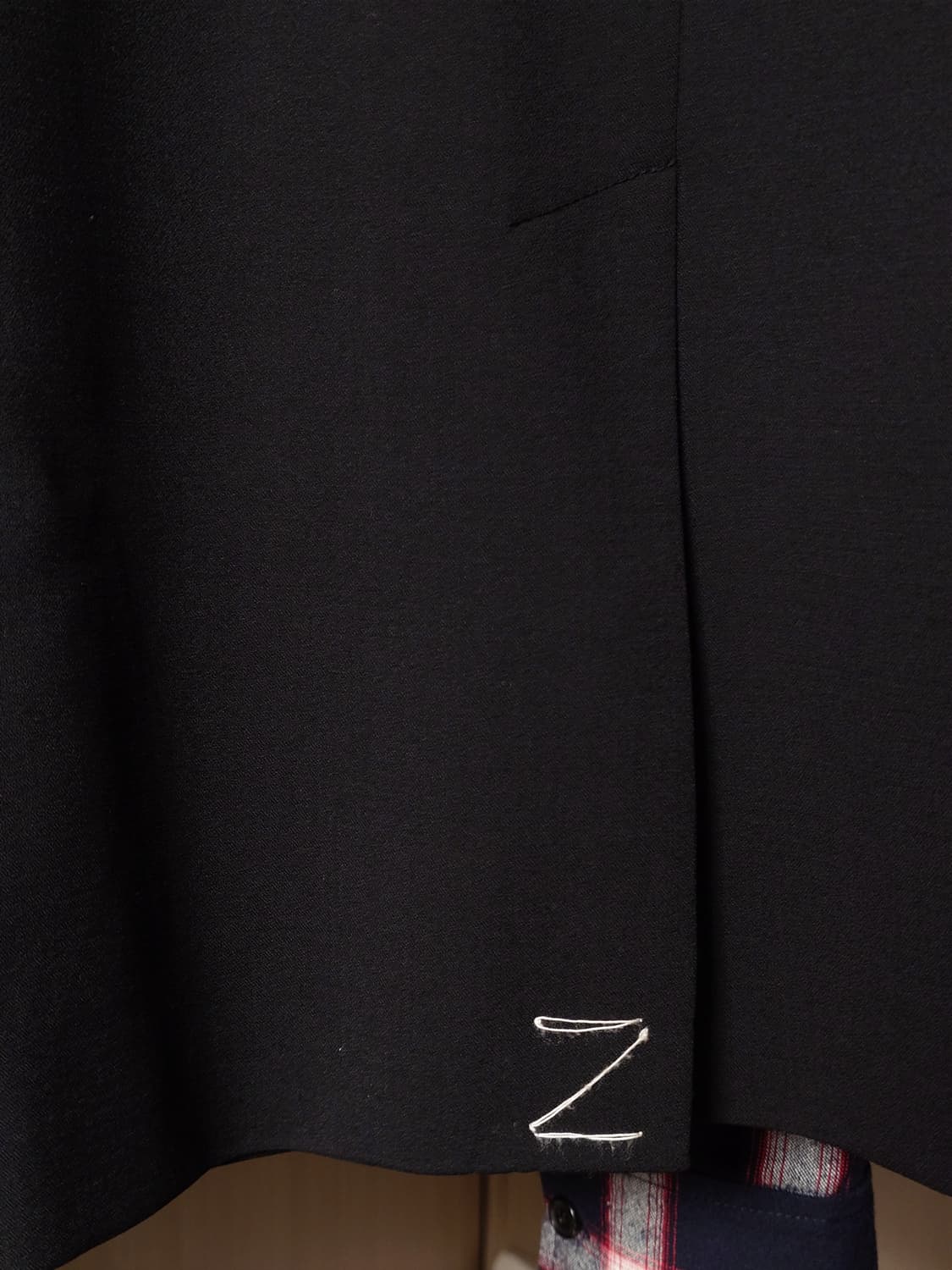 [M] 자라 x 아더에러 오버사이즈 블레이저 블랙 스티치 상품이미지6