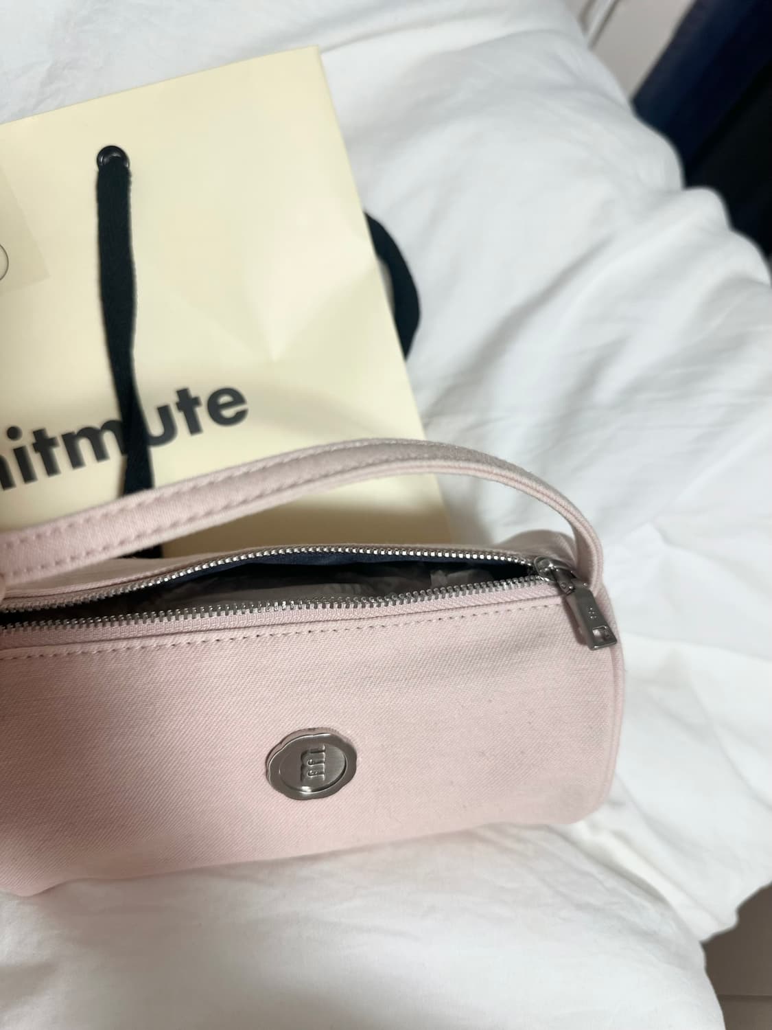 [새제품] 미닛뮤크 클로써클 워싱 핑크 상품이미지8