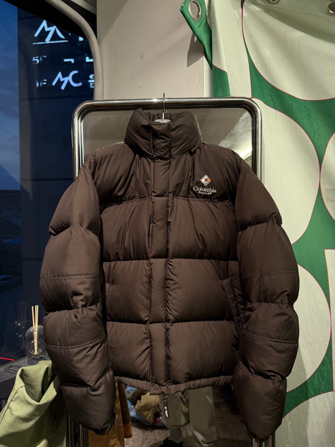 Columbia Sspote 브라운 숏 푸퍼 110 상품이미지1