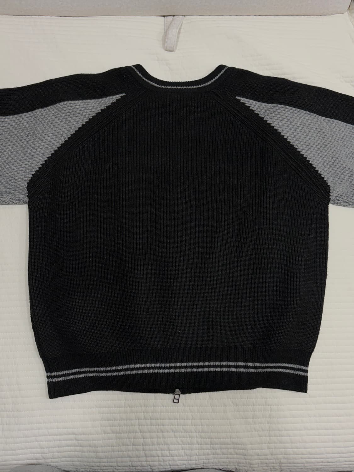 비바스튜디오 니트 집업 가디건 블랙 M 상품이미지3