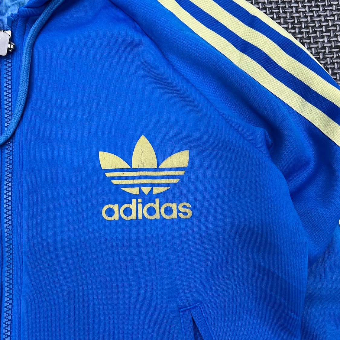 착샷O 아디다스 블루골드 후드져지 상품이미지3