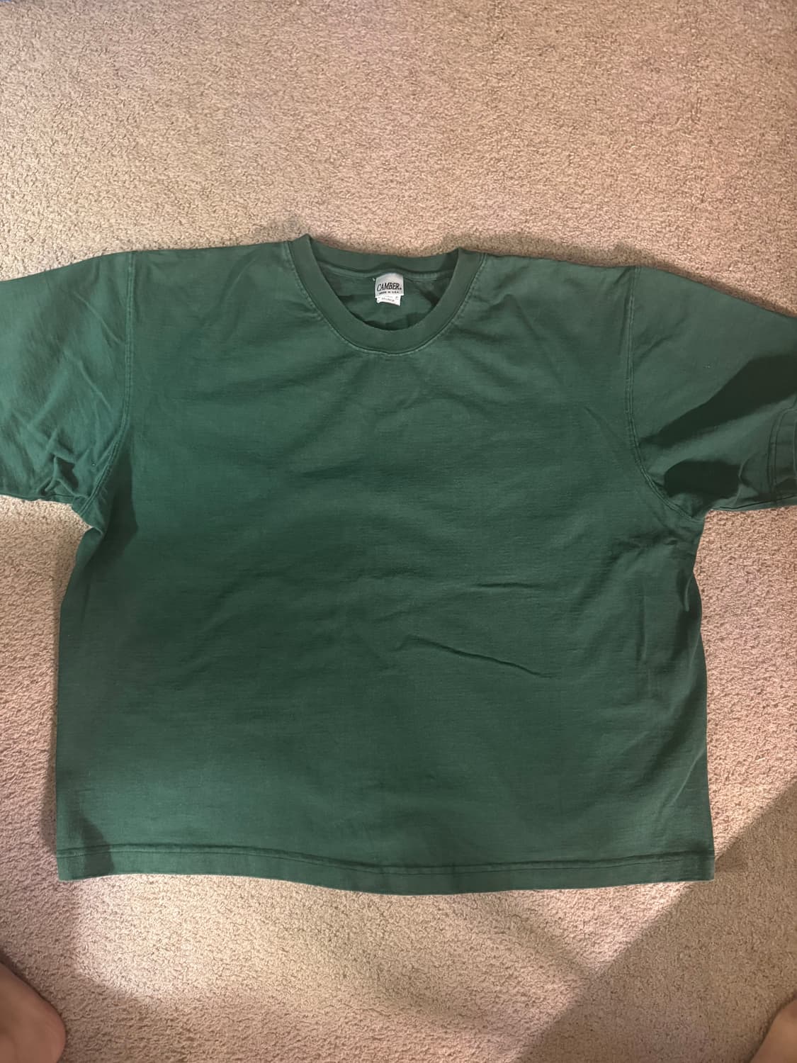 캠버 반팔 XXL 그린 상품이미지3