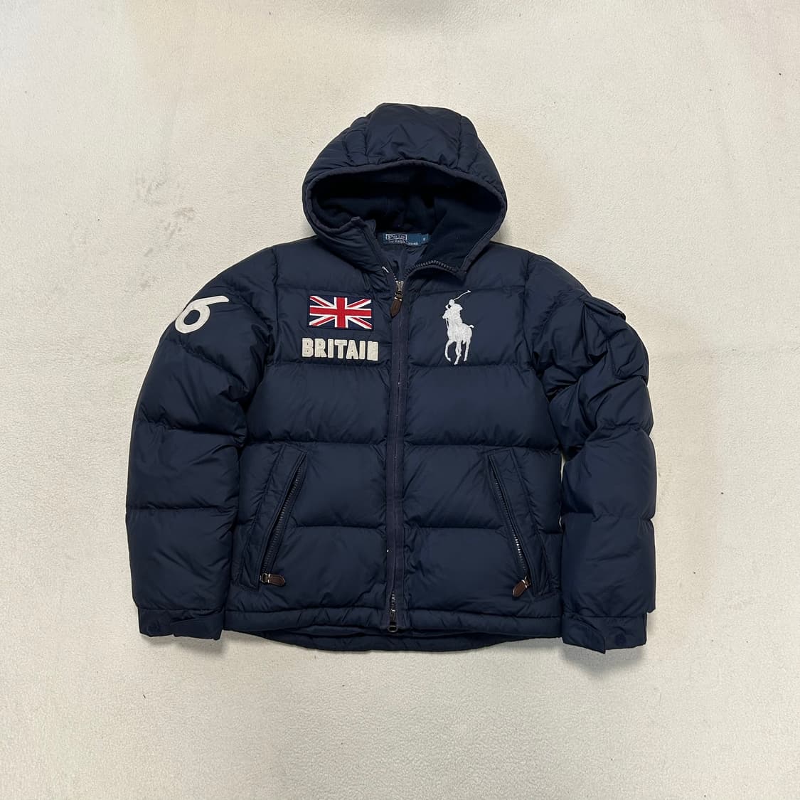 Polo Big Pony Navy Padding Jacket 상품이미지4