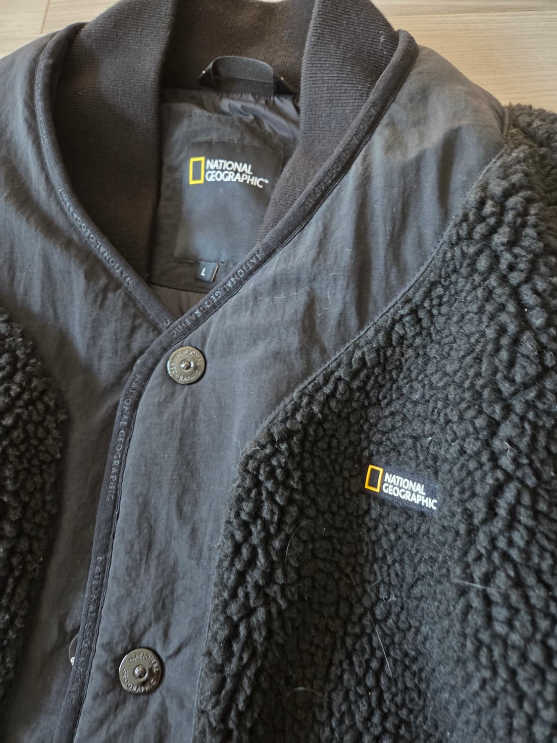 내셔널지오그래픽 플리스 자켓L사이즈 상품이미지2