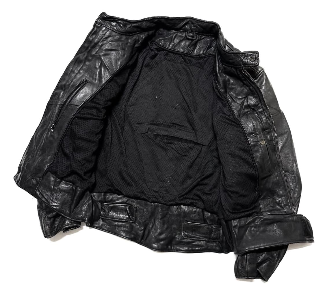 Fox Creek Leather - 레더 바이커 자켓 상품이미지4