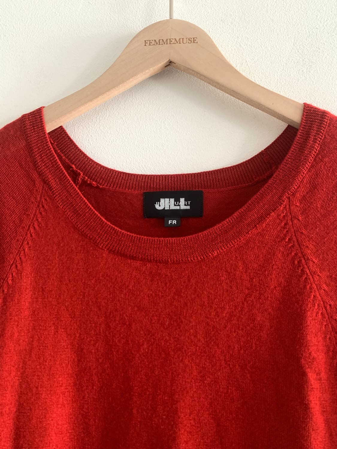 (Jill Stuart)Frill U Neck Knit 상품이미지2