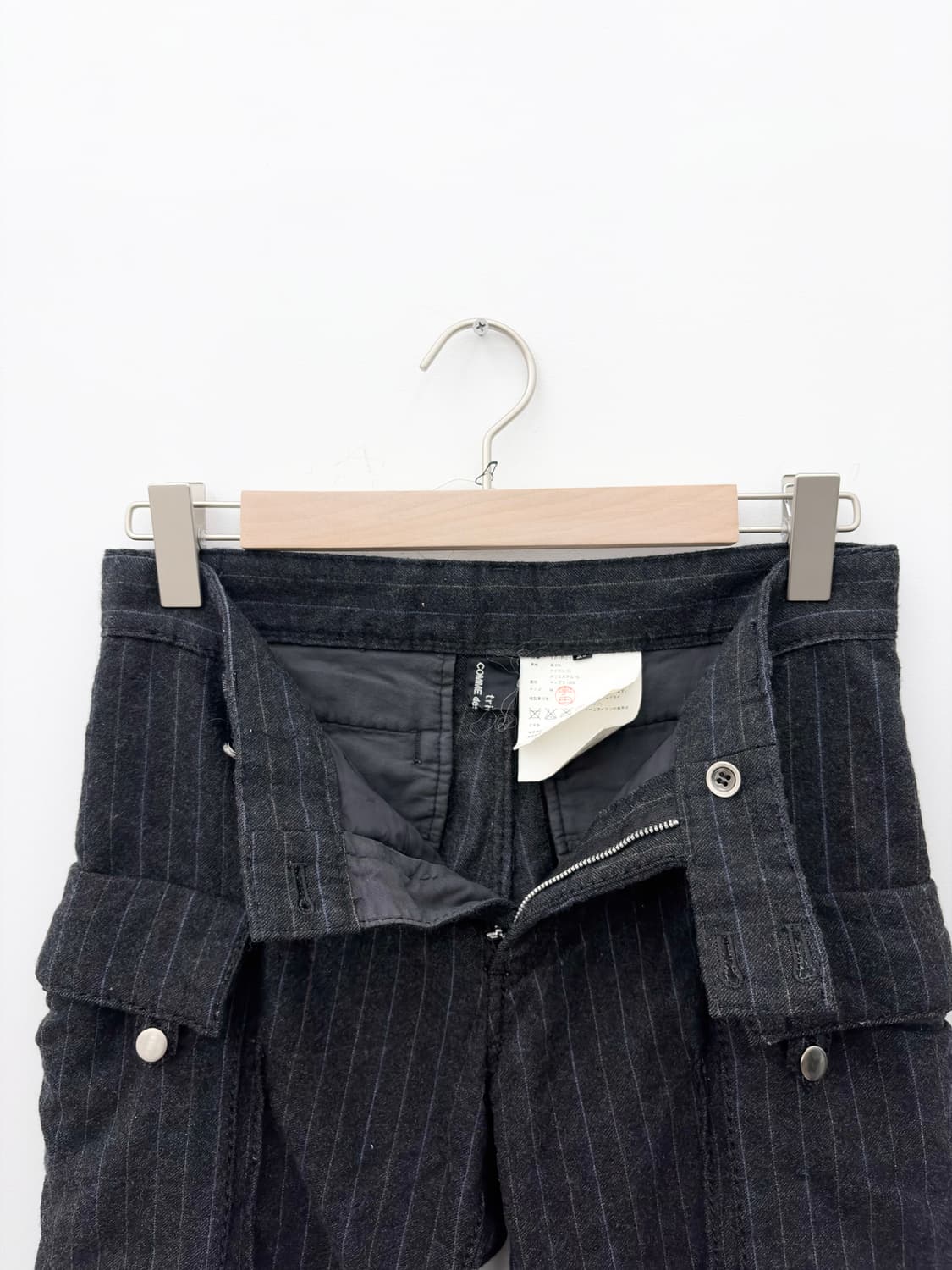 WOOL STRIPE CARGO PANTS 상품이미지5