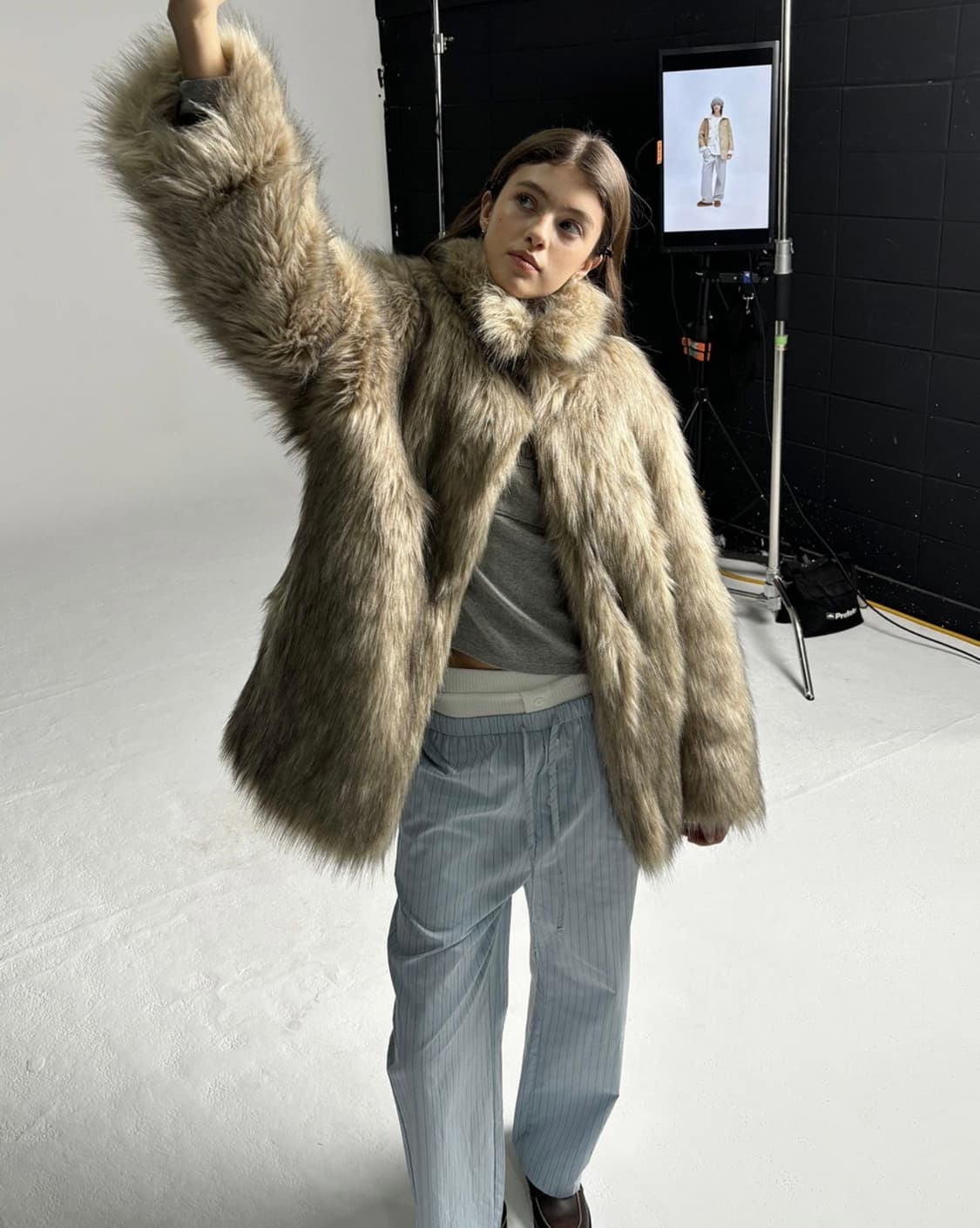 애프터아워즈 퍼자켓 상품이미지1