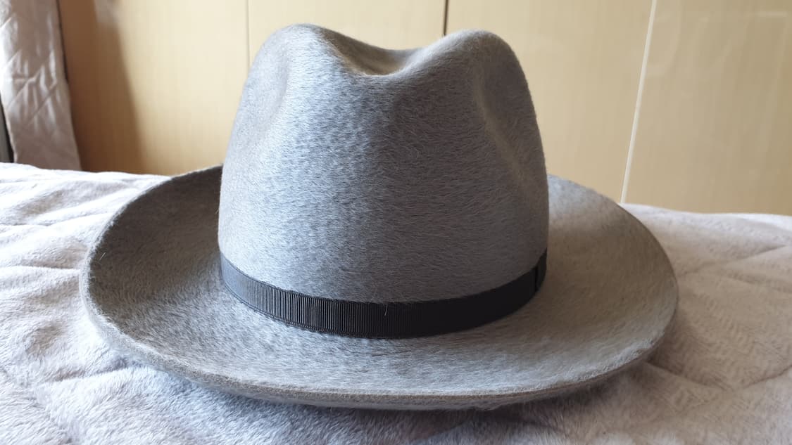 Guerra 1855 그레이 페도라 59 Large 상품이미지2