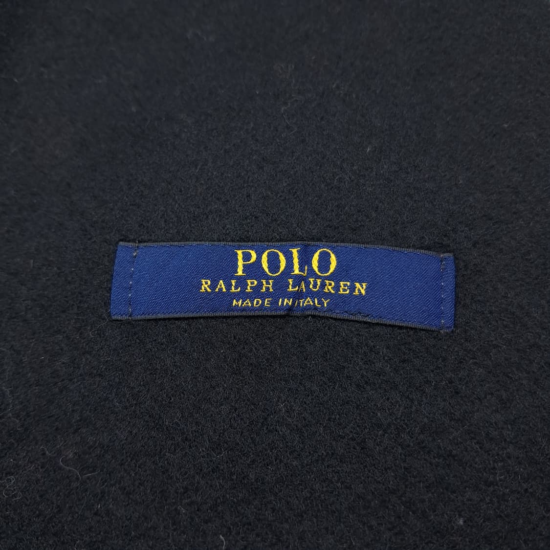 MX398 폴로 이태리판 퍼플포니 블랙 머플러 목도리 상품이미지4